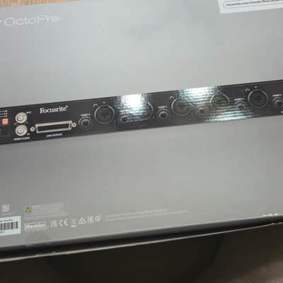 Focusrite Clarett+ OctoPre 8-Channel Microphone Preamp w/ ADAT [BARELY USED](UNIT B) image 3