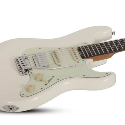 Schecter Nick Johnston Traditional HSS Electric Guitar - Atomic Snow (1541) image 3