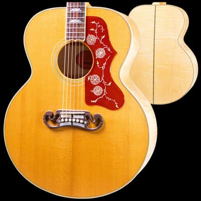 Gibson Custom Shop 1957 SJ-200 Jumbo Acoustic Guitar - Antique Natural with Hardshell Case image 3