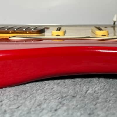 Vintage Epiphone S-210 HSS RH Strat Style Electric Guitar Made In Korea MIK Red image 21
