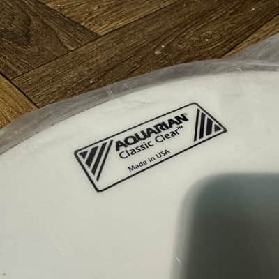 Aqaurian Classic Clear Coated 15" Tom Drum Head / New/Old Stock #ME116 image 2