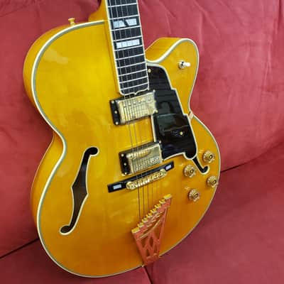 D'Angelico NYL-2DH  Blonde With Case image 6