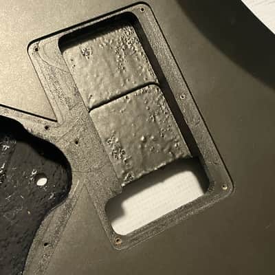 2000's Indonesian Ibanez RG5EX1 Grey Pewter Damaged Basswood Guitar Body Floyd Ready image 17