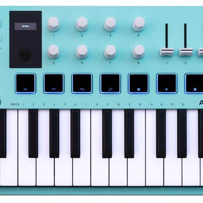 Arturia MiniLab 3 Aquamarine MIDI Keyboard Controller+Portable Bluetooth Speaker image 2