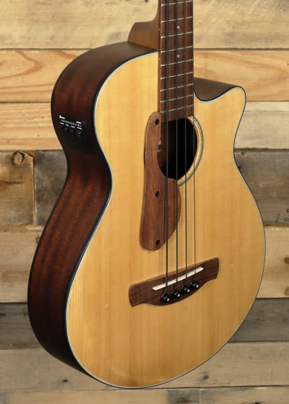 Ibanez AEGB30E Acoustic/Electric  Bass Natural image 1