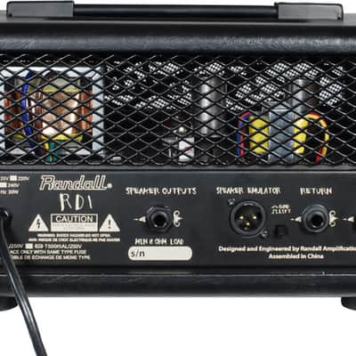 Randall RD1H Diavlo 1-Watt Tube Guitar Amp Head, Free Shipping (B-Stock) image 2