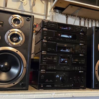 VINTAGE TECHNICS STEREO SYSTEM/CD/AUX/TAPE DECK MADE IN JAPAN image 3