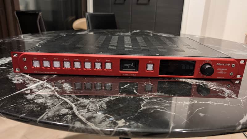 SPL Model 1730 Mercury Mastering D/A Converter Red image 1
