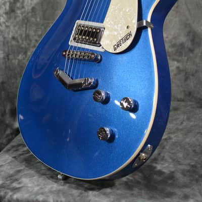 Gretsch G5230 Electromatic Jet V Tail Blue Metallic w Gigbag & FAST Same Day Shipping image 6