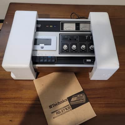 Technics RS-271US Vintage Stereo Cassette Deck w/ VU Meters, Original Box & Manual – Near Mint Fully Tested image 2