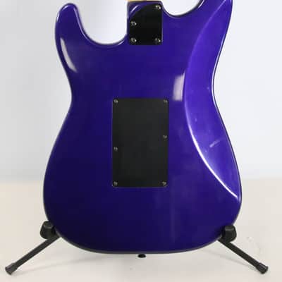 Squier Contemporary Stratocaster HSS with Floyd Rose 1989 Metallic Purple image 3