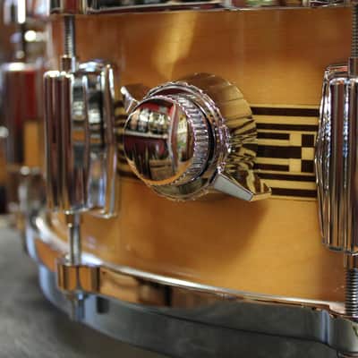 Tama 50th Anniversary Limited Mastercraft 5.5x14 Artwood Reissue Snare Drum image 6