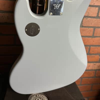 Woodcraft Electric Guitars WoodShed Signature Series Jazz Bass 4 21 frets Nardo Grey image 10