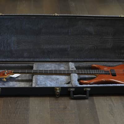 1997 Alembic Orion 4 String Set Neck Electric Bass Natural + HSC image 21