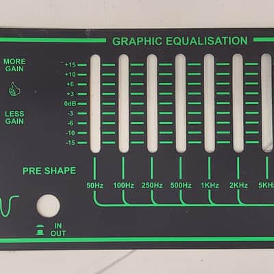 Trace Elliot Electro-Luminescent Front Panel For 7210H Or Equiv. image 2
