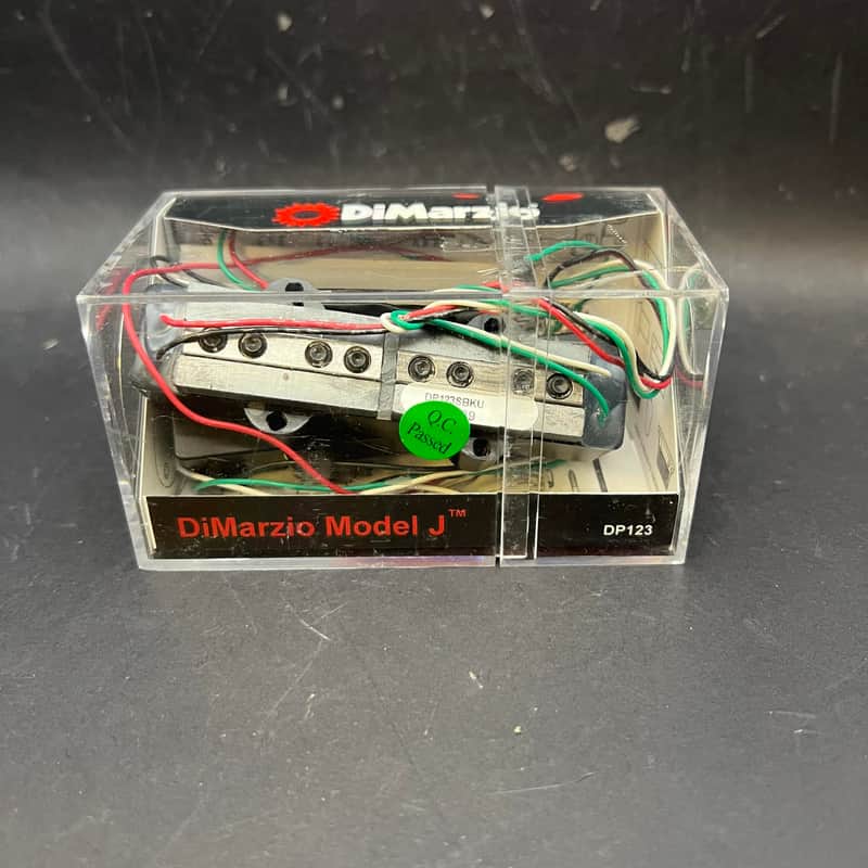 Dimarzio   Dp 123 Pickup Set Jazz image 1