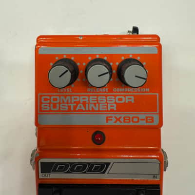 DOD Digitech FX80B Compressor Sustainer Vintage Guitar Effect Pedal image 2