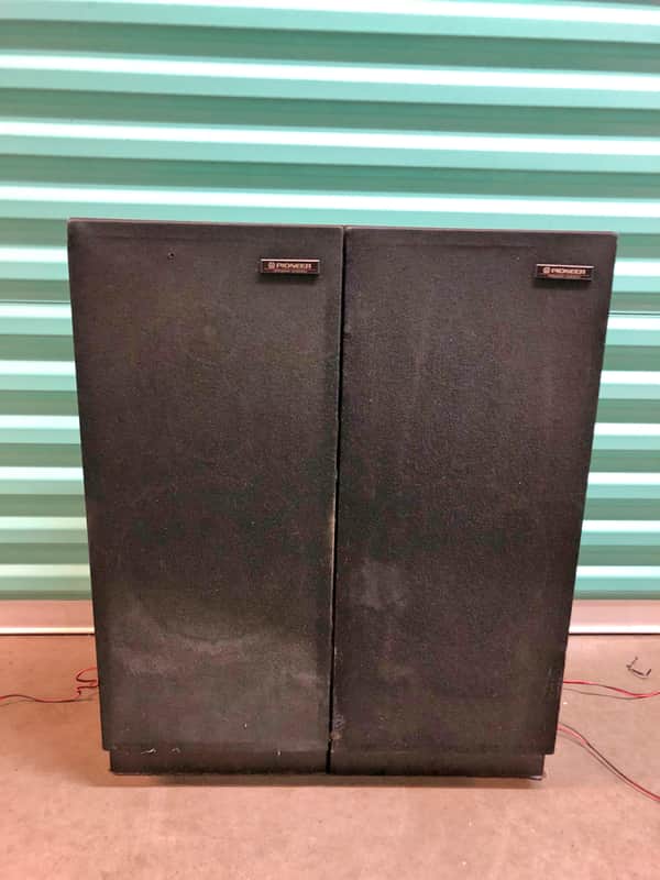 Pioneer CS-579 Speakers 80s Faux Wood | Reverb