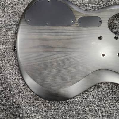 ESP LTD 6-String Bass B-206SM 2007 - 2018 - See Thru Black Satin image 8