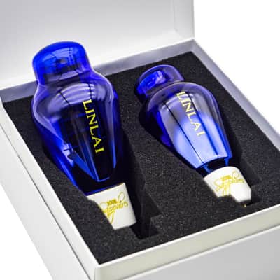 Gruvin LINLAI Sapphire 300B Vacuum Tube HiFi Audio Valve Electronic Tube (1 Pair) 2025 - blue image 3
