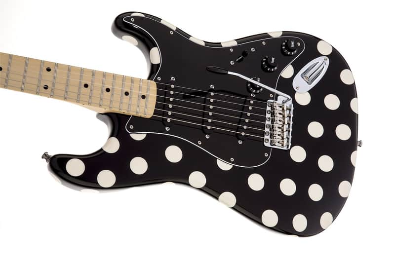 Fender Buddy Guy Standard Stratocaster Polka Dot Finish image 5