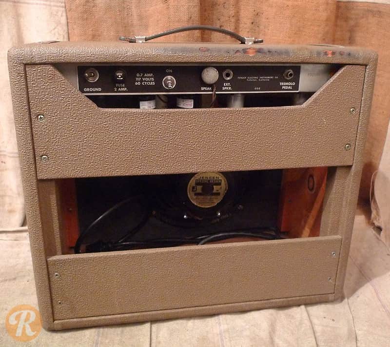 Fender Princeton 6G2 Brownface 12-Watt 1x10" Guitar Combo 1961 - 1963 image 4