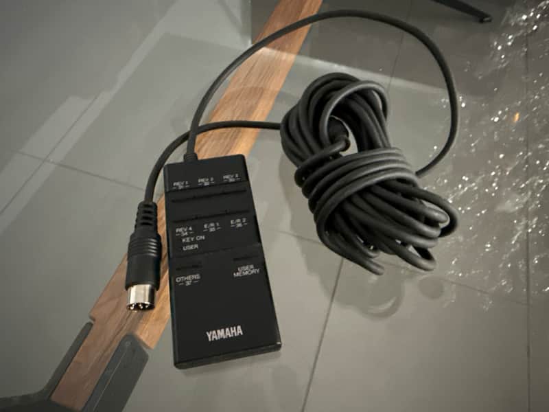 Yamaha REV 5 Rev 7 Digital Reverberator remote control | Reverb