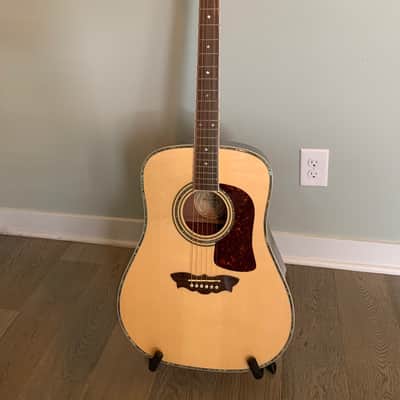 2003 Washburn WD-46S Rarewood Natural image 1