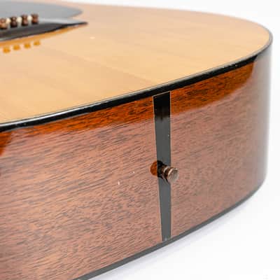 Mid 70s Sada Yairi YD-401 Dreadnought Acoustic Guitar w/ Hardshell Case image 14