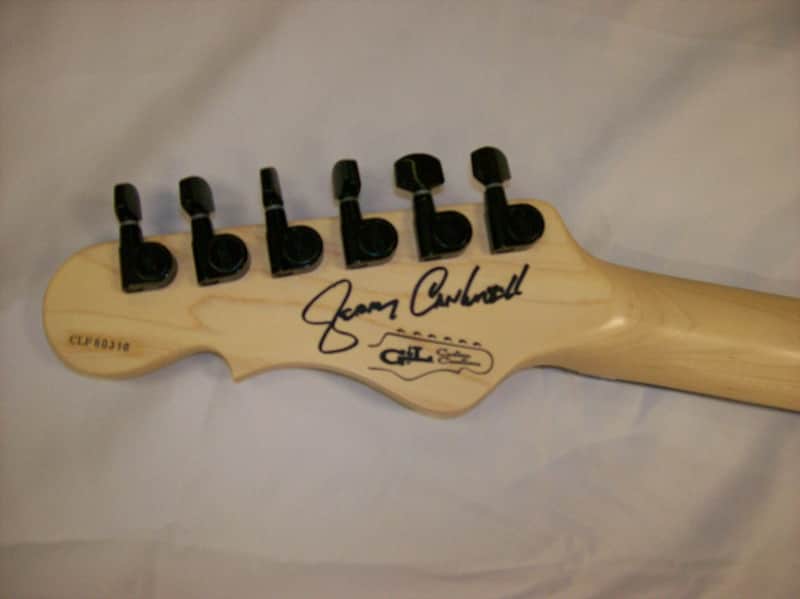 G&L Rampage Jerry Cantrell "Blue Dress" Graphic #9 of 50 guitars | Reverb