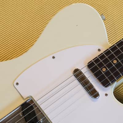 Unplayed! 2025 Fender Custom Shop Jimmy Page Mirrored Telecaster Electric Guitar White Blonde + COA OHSC image 2