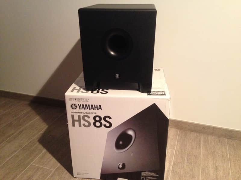 Yamaha HS8S Powered Subwoofer 2010s - Black image 1