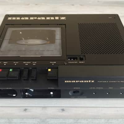 Marantz PMD-101 Portable Cassette Tape Field Recorder 1985 With Original Case image 1