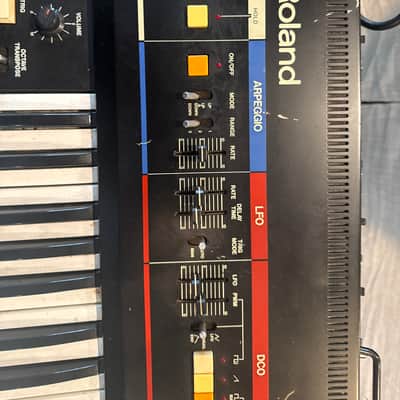 Roland Juno-60 61-Key Polyphonic Synthesizer 1982 - 1984 - Black image 5
