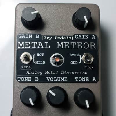 Ivy Pedals Metal Meteor analog metal distortion - Vintage Brown 2026 image 1