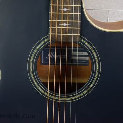 Ibanez AE100-DBF - Dark Tide Blue Flat image 4