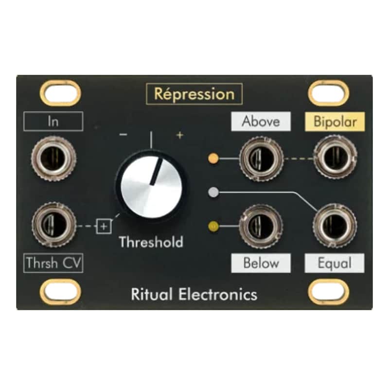 Ritual Electronics Repression Eurorack 1U Comparator Module image 1