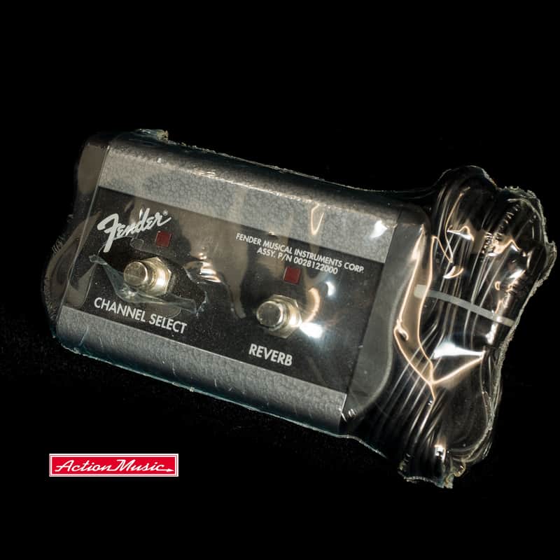 Fender 2-Button Channel/Reverb Footswitch - 2-Button Channel/Reverb Footswitch NOS / Brand New image 1