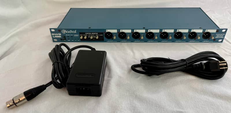 Radial SW8 USB 2010s - Blue image 1