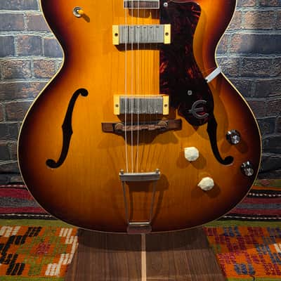 Vintage 1961 Epiphone E-312T Zephyr Sunburst image 5