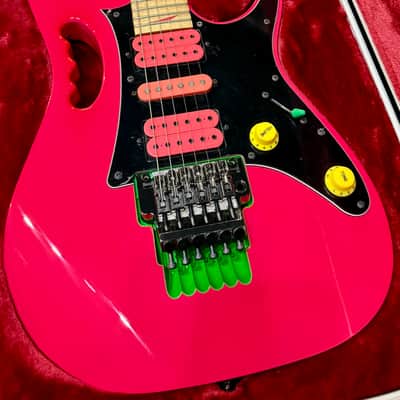 Ibanez JEM777-SK Limited Edition 30th Anniversary Steve Vai Signature 2017 - Shocking Pink image 1