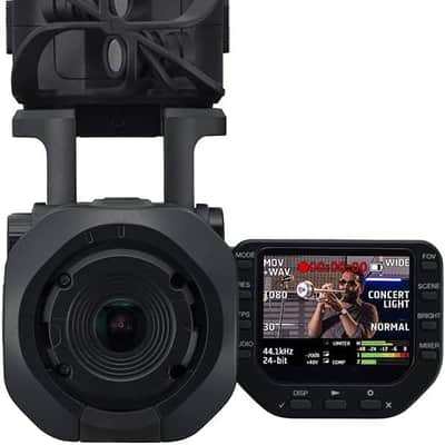 Zoom Q8n-4k Handy Video Recorder, 4k UHD Video, Stereo Microphones Plus Two XLR Inputs, Four Tracks of Audio Recording, Webcam, for Record and Streaming Music, Podcasts, and More image 3