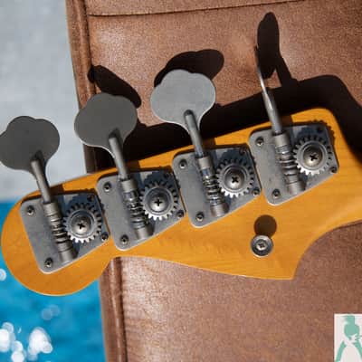1990 Fender JB-62 '62 Jazz Bass Reissue - Made in Japan - Pro Set Up w Perfect Frets/Action/Intonation! image 4