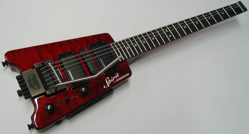 Steinberger Spirit GT Pro Quilt Top Deluxe Electric Guitar with