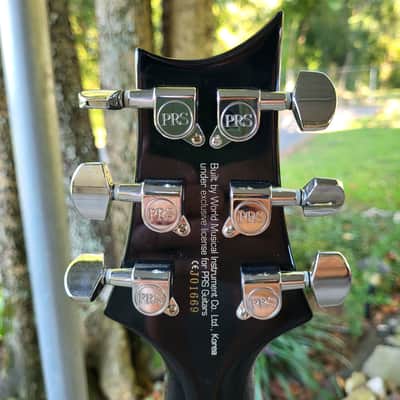PRS SE Custom 22 with Tremolo 2009 - Gray Black image 6