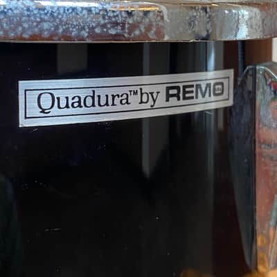 Remo 10" x 9" Quadura Acousticon Tom Drum image 4