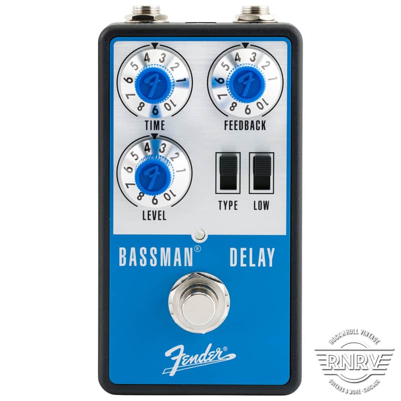 Fender Bassman Delay 2024 - Present - Blue / Silver image 1