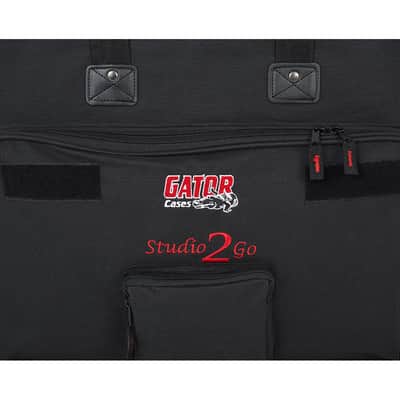 Gator Cases GSR-2U Laptop and 2-Space Audio Rack Bag - Open Box image 7