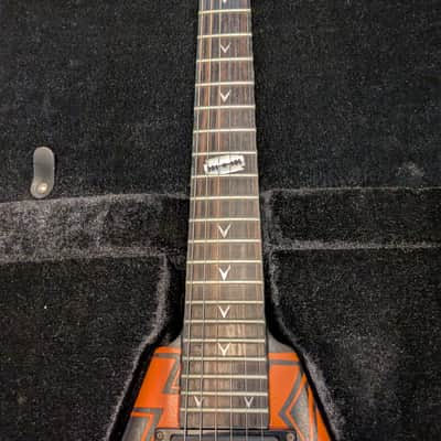 Dean Razorback V255 KISS logo paint w/ Hard Case image 2