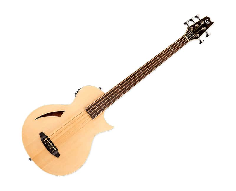 ESP LTD TL-5 Acoustic-Electric 5-String Bass Guitar- Natural - B-Stock image 1